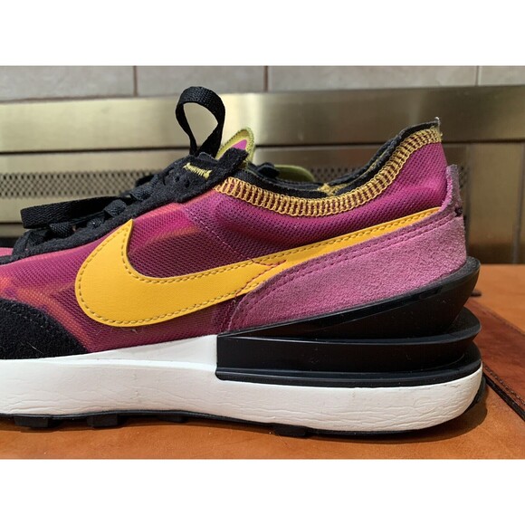 Nike Waffle One Active Fuchsia University Gold DA7995-600 Men's Sz‎ 11 - Picture 6 of 9